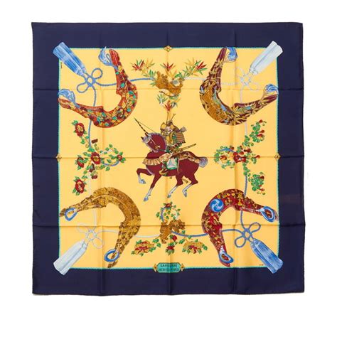 Hermès Samourai Silk Scarf 